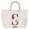 Sac Fête des Mères Mamie Famille Idée Cadeau anniversaire Noël Travail Boulot Métier Départ Retraite Collègue Femme cabas shopping plage