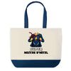 Sac Fête des Mères Mamie Famille Idée Cadeau anniversaire Noël Travail Boulot Métier Départ Retraite Collègue Femme cabas shopping plage
