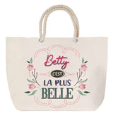 Sac Fête des Mères Mamie Famille Idée Cadeau anniversaire Noël Travail Boulot Métier Départ Retraite Collègue Femme cabas shopping plage
