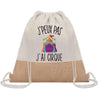 Sac Fête des Mères Mamie Cadeau anniversaire Noël Travail Métier Départ Retraite Collègue Femme Homme Fête des Pères Papa Maman Papi cabas shopping plage