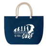 Sac de plage Bleu anse corde Né pour Surf
