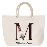 Sac Fête des Mères Mamie Famille Idée Cadeau anniversaire Noël Travail Boulot Métier Départ Retraite Collègue Femme cabas shopping plage
