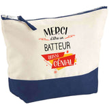 Pochette Trousse Fête des Mères Fêtes des Pères Mamie Papi Famille Idée Cadeau anniversaire Noël Travail Boulot Métier Départ Retraite Collègue Femme Homme