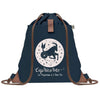sac a dos bleu coton recycle avec pochette idee cadeau originale pour collegue ami prof ou membre de la famille cadeau mixte noel anniversaire secret santa ou depart au travail sac leger pratique et ecologique design breton moderne