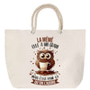 Sac Fête des Mères Mamie Famille Idée Cadeau anniversaire Noël Travail Boulot Métier Départ Retraite Collègue Femme cabas shopping plage