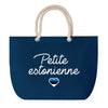 Sac de plage Bleu anse corde Petite Estonienne