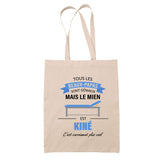 Sac Tote Bag Fête des Mères Fêtes des Pères Mamie Papi Famille Idée Cadeau anniversaire Noël Travail Boulot Métier Départ Retraite Collègue Femme Homme