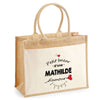 Sac Fête des Mères Mamie MAman Soeur Femme Famille Idée Cadeau anniversaire Noël Travail Boulot Métier Départ Retraite Collègue Femme cabas shopping plage
