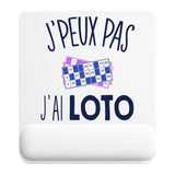 Tapis de souris ergonomique avec repose-poignet, accessoire bureau pour femme et homme, fête des pères, cadeau pas cher, idée cadeau fête des mères, secret santa, départ à la retraite, télétravail et gaming