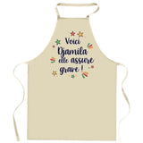 Cadeau Cuisinier cuisinière mère maman papa père mamie papi Vêtement Blouse de protection Barbecue Jardinage Tablier de Travail Tâches ménagères 
