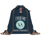 sac a dos bleu coton recycle avec pochette idee cadeau originale pour collegue ami prof ou membre de la famille cadeau mixte noel anniversaire secret santa ou depart au travail sac leger pratique et ecologique design breton moderne