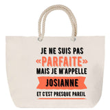 Sac Fête des Mères Mamie Famille Idée Cadeau anniversaire Noël Travail Boulot Métier Départ Retraite Collègue Femme cabas shopping plage
