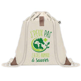 Sac à dos avec pochette J'peux pas Animaux à Sauver