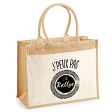 Sac Fête des Mères Mamie Famille Idée Cadeau anniversaire Noël Travail Boulot Métier Départ Retraite Collègue Femme cabas shopping plage Homme Papa Papi Pères Frère