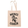 Noël cadeau de départ à la retraite cadeau de fin d'année scolaire idée cadeau cadeau de remerciement anniversaire coach sport sac cabas totebag sac jute