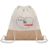 Sac Fête des Mères Mamie Maman Cadeau anniversaire Noël Travail Métier Départ Retraite Collègue Femme cabas shopping plage