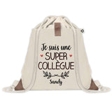 Sac à dos avec pochette Sandy Super Collègue