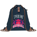 sac a dos bleu coton recycle avec pochette idee cadeau originale pour collegue ami prof ou membre de la famille cadeau mixte noel anniversaire secret santa ou depart au travail sac leger pratique et ecologique design breton moderne