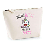 Trousse pochette de rangement maquillage Fête des Mères Mamie Famille Idée Cadeau anniversaire Noël Travail Boulot Métier Départ Retraite Collègue Femme