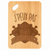 Planche bambou gravée personnalisée femme homme idée cadeau Fête des Mères Fête des Pères apéro papa maman prénom cuisine plateau fromage