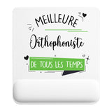 Tapis de souris ergonomique avec repose-poignet, accessoire bureau pour femme et homme, fête des pères, cadeau pas cher, idée cadeau fête des mères, secret santa, départ à la retraite, télétravail et gaming