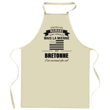 Cadeau Cuisinier cuisinière mère maman papa père mamie papi Vêtement Blouse de protection Barbecue Jardinage Tablier de Travail Tâches ménagères 
