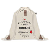 Sac à dos avec pochette Bazar d'un Retraité d'amour