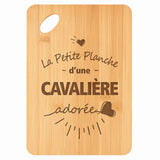Planche bambou gravée personnalisée femme idée cadeau Fête des Mères apéro 30×20 prénom cuisine plateau fromage anniversaire noel maman mamie