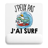Tapis de souris ergonomique avec repose-poignet, accessoire bureau pour femme et homme, fête des pères, cadeau pas cher, idée cadeau fête des mères, secret santa, départ à la retraite, télétravail et gaming