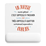 Tapis de souris ergonomique avec repose-poignet, accessoire bureau pour femme et homme, fête des pères, cadeau pas cher, idée cadeau fête des mères, secret santa, départ à la retraite, télétravail et gaming