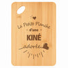 Planche bambou gravée personnalisée femme idée cadeau Fête des Mères apéro 30×20 prénom cuisine plateau fromage anniversaire noel maman mamie