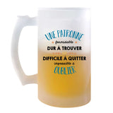 Chope de bière Formidable Patronne Cadeau Travail - Planetee