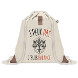 Sac à dos avec pochette J'peux pas Signe Balance