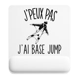 Tapis de souris ergonomique avec repose-poignet, accessoire bureau pour femme et homme, fête des pères, cadeau pas cher, idée cadeau fête des mères, secret santa, départ à la retraite, télétravail et gaming