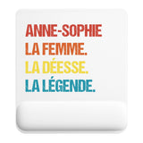 Tapis de souris ergonomique avec repose-poignet, accessoire bureau pour femme et homme, fête des pères, cadeau pas cher, idée cadeau fête des mères, secret santa, départ à la retraite, télétravail et gaming