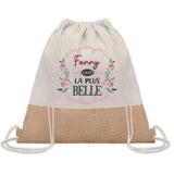 Sac Fête des Mères Mamie Famille Idée Cadeau anniversaire Noël Travail Boulot Métier Départ Retraite Collègue Femme cabas shopping plage