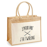 Sac Fête des Mères Mamie Famille Idée Cadeau anniversaire Noël Travail Boulot Métier Départ Retraite Collègue Femme cabas shopping plage Homme Papa Papi Pères Frère