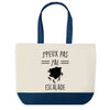 Sac de shopping bleu J'peux pas Escalade 2