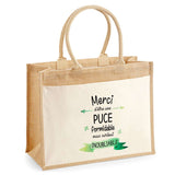 Sac Fête des Mères Mamie MAman Soeur Femme Famille Idée Cadeau anniversaire Noël Travail Boulot Métier Départ Retraite Collègue Femme cabas shopping plage