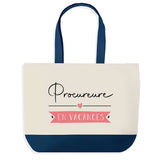 Sac de shopping bleu Procureure en Vacances