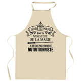Cadeau Cuisinier cuisinière mère maman papa père mamie papi Vêtement Blouse de protection Barbecue Jardinage Tablier de Travail Tâches ménagères 