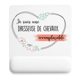 Tapis de souris ergonomique avec repose-poignet, accessoire bureau pour femme et homme, fête des pères, cadeau pas cher, idée cadeau fête des mères, secret santa, départ à la retraite, télétravail et gaming