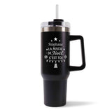 Mug isotherme Stéphane Magie de noël Sapin Noir