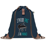 sac a dos bleu coton recycle avec pochette idee cadeau originale pour collegue ami prof ou membre de la famille cadeau mixte noel anniversaire secret santa ou depart au travail sac leger pratique et ecologique design breton moderne