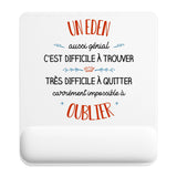 Tapis de souris ergonomique avec repose-poignet, accessoire bureau pour femme et homme, fête des pères, cadeau pas cher, idée cadeau fête des mères, secret santa, départ à la retraite, télétravail et gaming