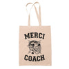 Noël cadeau de départ à la retraite cadeau de fin d'année scolaire idée cadeau cadeau de remerciement anniversaire coach sport sac cabas totebag sac jute