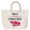 Sac Fête des Mères Mamie Famille Idée Cadeau anniversaire Noël Travail Boulot Métier Départ Retraite Collègue Femme cabas shopping plage