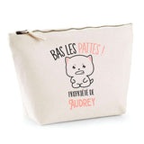 Trousse pochette de rangement maquillage Fête des Mères Mamie Famille Idée Cadeau anniversaire Noël Travail Boulot Métier Départ Retraite Collègue Femme