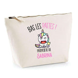 Trousse pochette de rangement maquillage Fête des Mères Mamie Famille Idée Cadeau anniversaire Noël Travail Boulot Métier Départ Retraite Collègue Femme