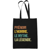 Tote Bag personnalisable  Prénom / Métier Mythe - Déesse Légende Vintage - Planetee